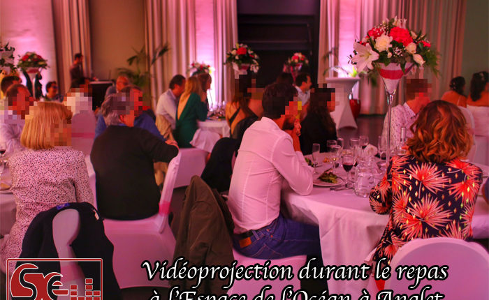 sud evenements sonorisation dj djette animation wedding mariage espace de l'ocean anglet pays basque bayonne bearn pau sud landes videoprojection decoration lumineuse rose diner