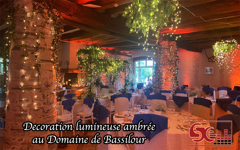mariage decoration lumineuse sud evenements sonorisation dj djette bassilour bidart