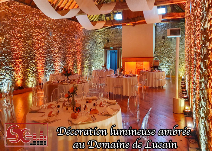 domaine de lucain mariage sud evenements sonorisation mise en lumiere