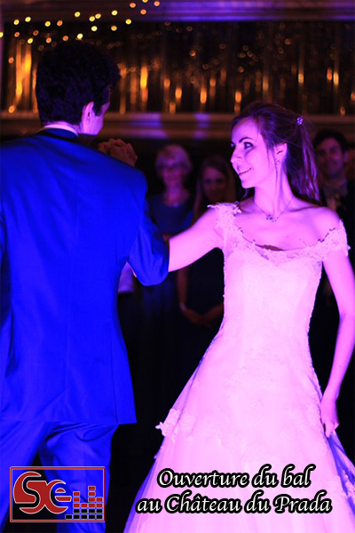 ouverture du bal chateau du prada maries mariage animation sud evenements sonorisation mise en lumiere mise en valeur piste de danse premiere danse dax saint lon les mines
