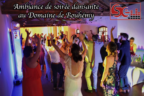 ambiance de soiree dansante domaine de bouhemy musique ambiance musciale dj djette sud evenements sonorisation mise en lumiere solferino sud landes pays basque bearn aquitaine pau bayonne animation