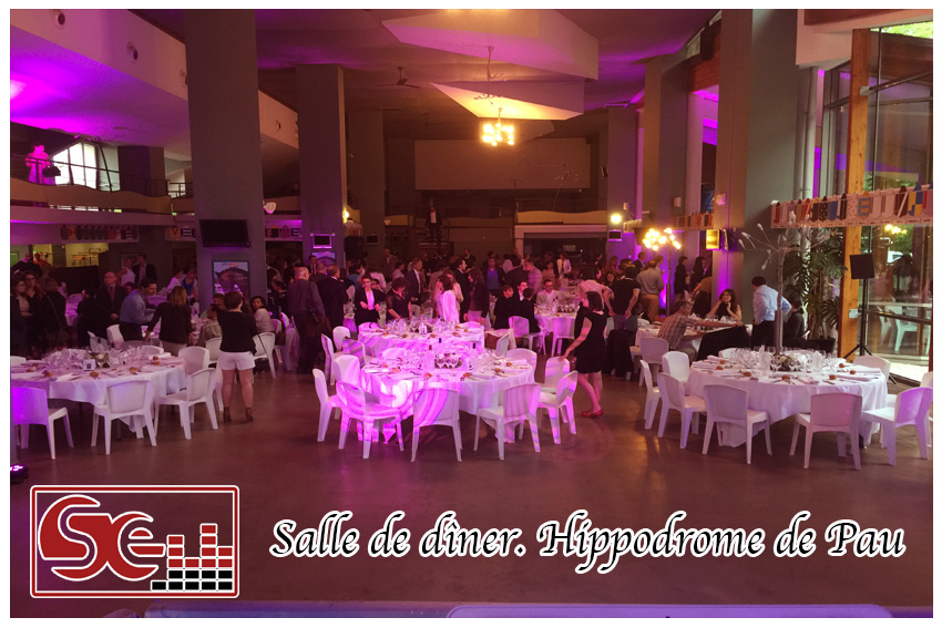 Salle de diner hippodrome pau