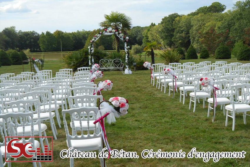 Mariage. chateau de betan beylongue