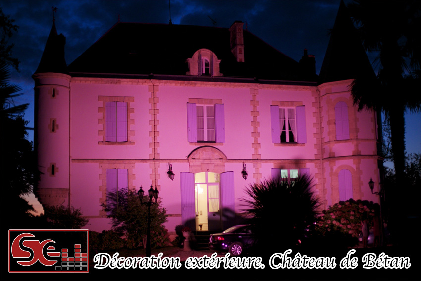 Mariage. chateau de betan beylongue