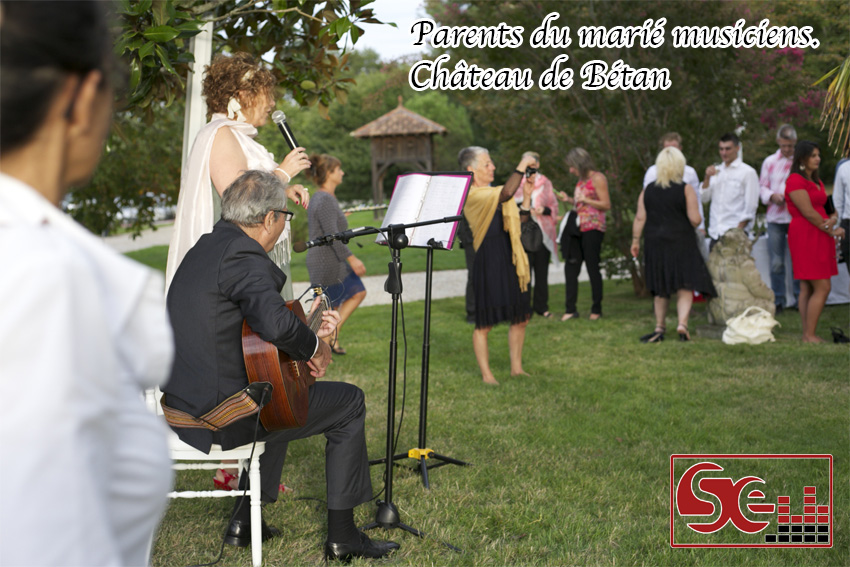 Mariage. chateau de betan beylongue