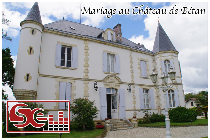 vue exterieure du chateau de betan