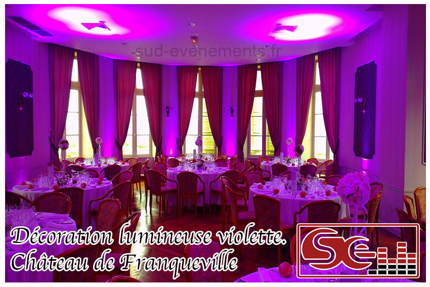 mariage. chateau franqueville