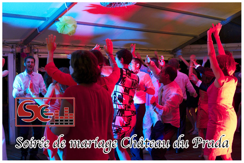 Mariage. Chateau du Prada