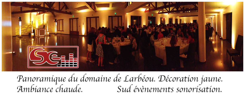 mariage. domaine de larbeou