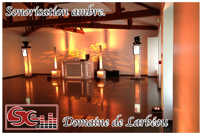 mariage. domaine de larbeou