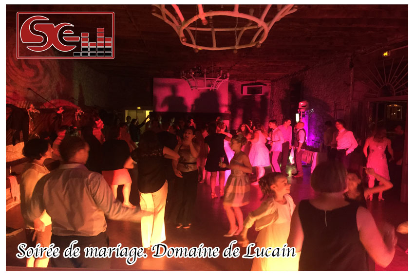 Mariage domaine de lucain. Animation dj 64 bearn pays basque sud evenements sonorisation animateur biarritz pau bayonne capbreton
