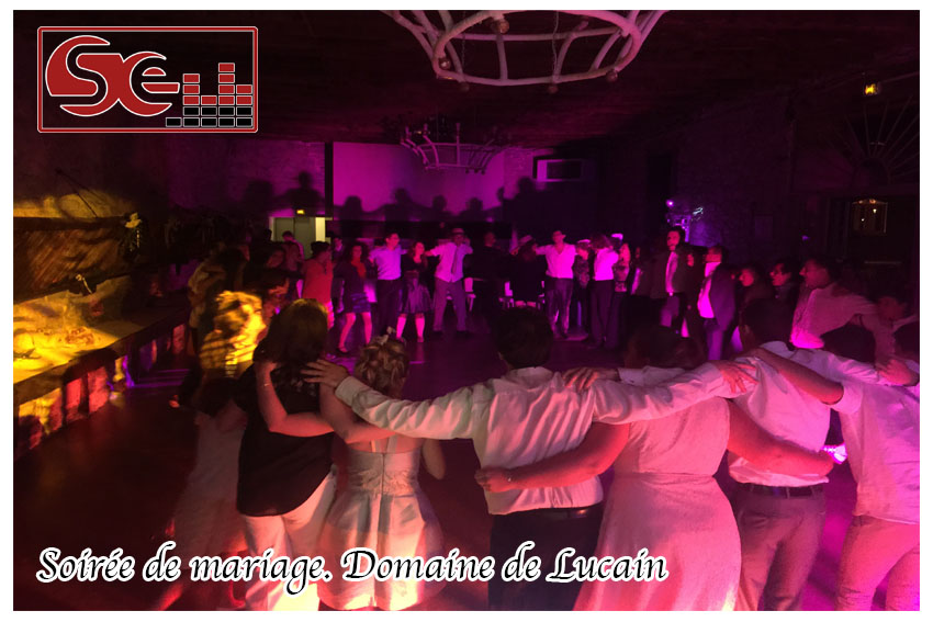 Mariage domaine de lucain. Animation dj 64 bearn pays basque sud evenements sonorisation animateur biarritz pau bayonne capbreton