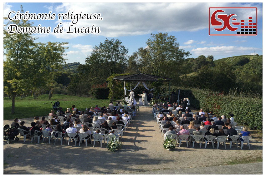 Mariage. Domaine de Lucain