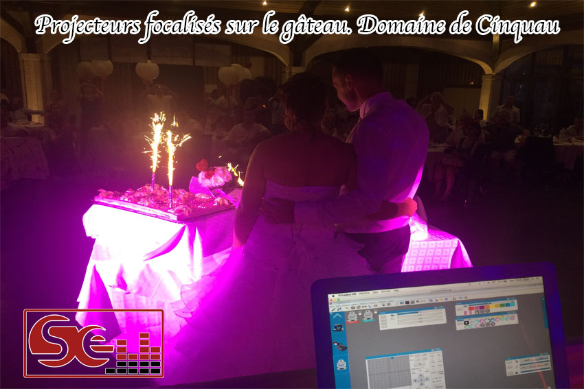 Mariage. Domaine du Cinquau