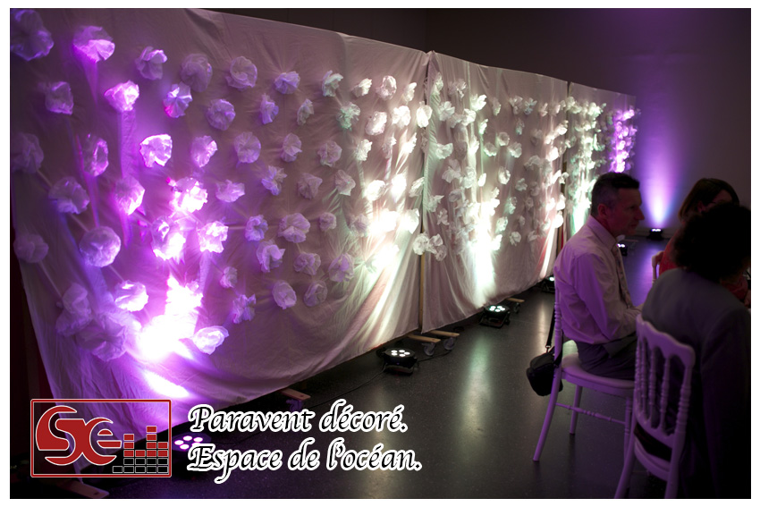 Mariage. Espace de l ocean