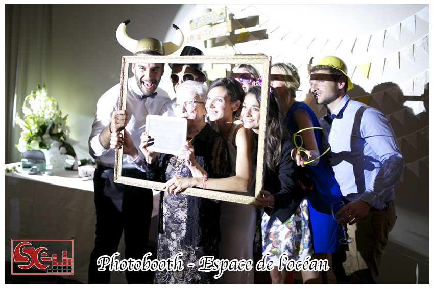 Mariage. Espace de l ocean