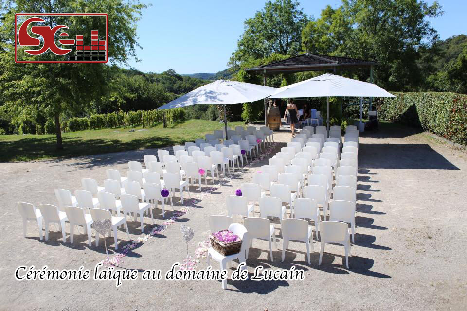 ceremonie engagement laique domaine de lucain gan mariage dj bearn pau sud evenements