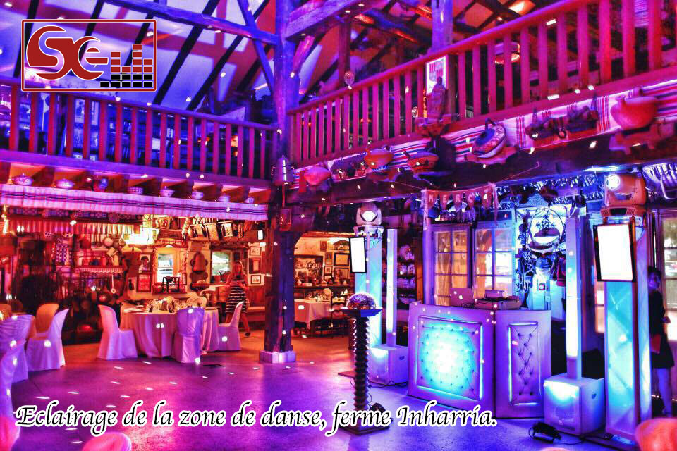 sono podium ferme inharria saint pee decoration dj pays basque sud evenements sono