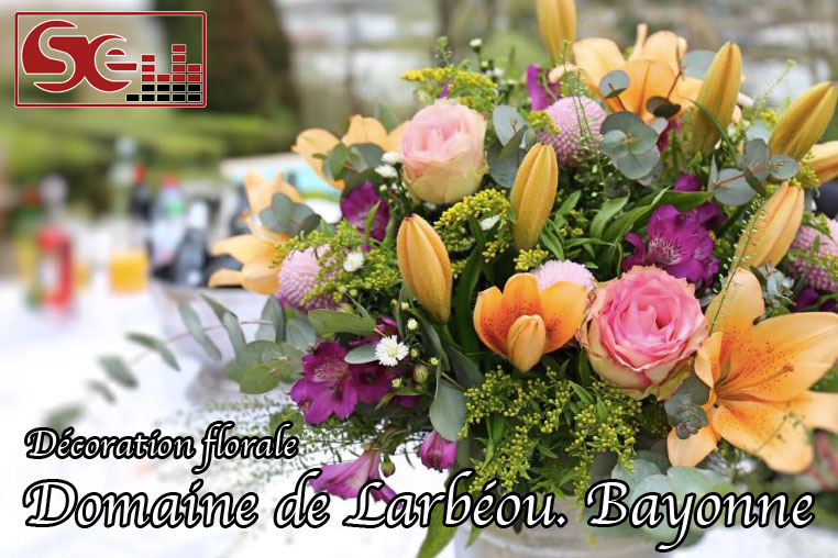 composition florale domaine larbeou