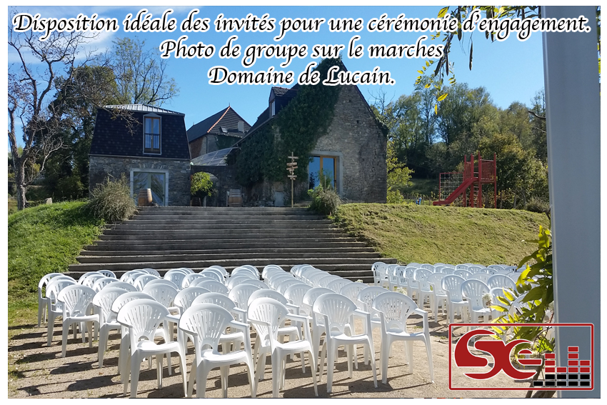 Mariages. Domaine de lucain