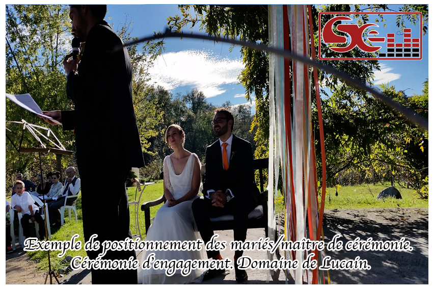 Mariages. Domaine de lucain