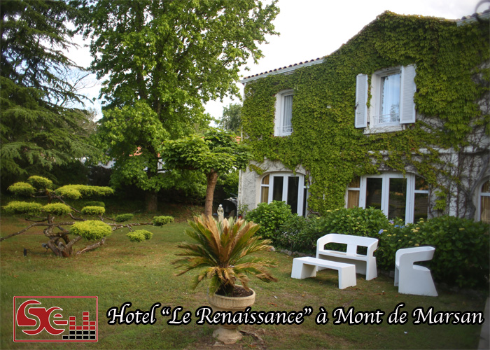 hotel le renaissance mont de marsan landes aquitaine sud evenements sonorisation dj djette animation mariage wedding animateur animatrice domaine de reception lieu de mariages