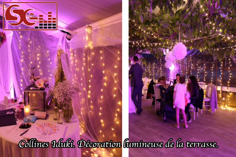 decoration lumineuse collines iduki