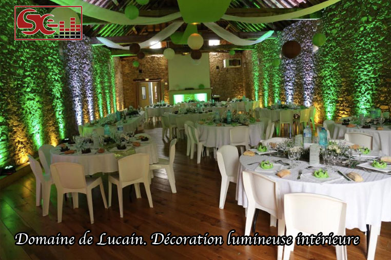 Domaine lucain gan decoration lumineuse interieure