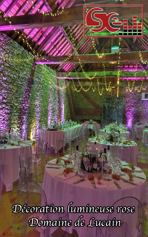 domaine de lucain gan pau bearn dj animation mariage sud evenements sonorisation animation decoration lumineuse rose guirlandes maries cocktail lieu de reception pays basque landes musique ambiance