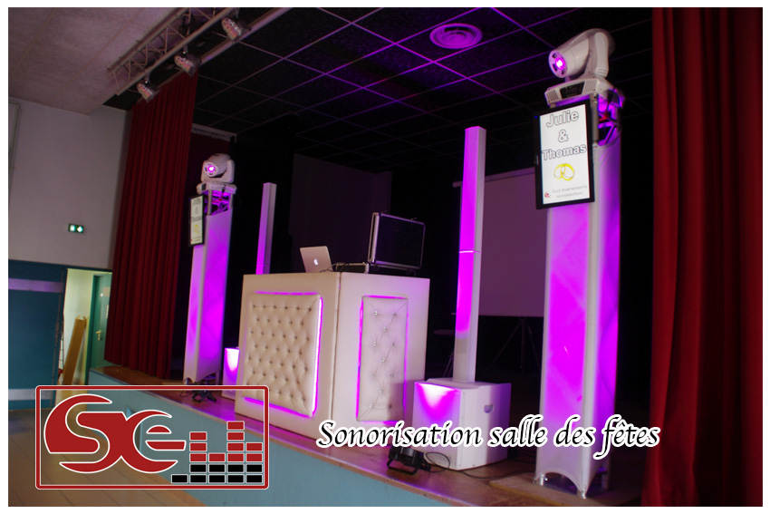 sonorisation salle des fetes