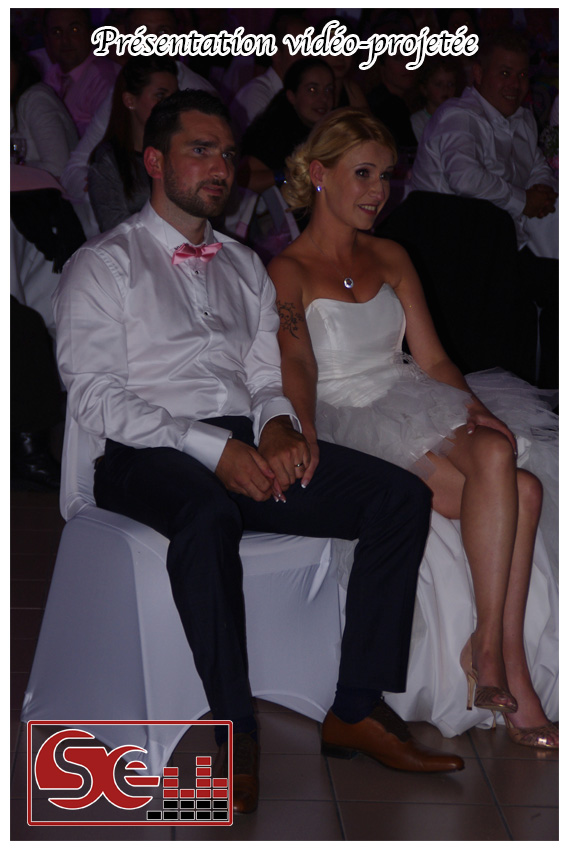 vidéoprojection mariage
