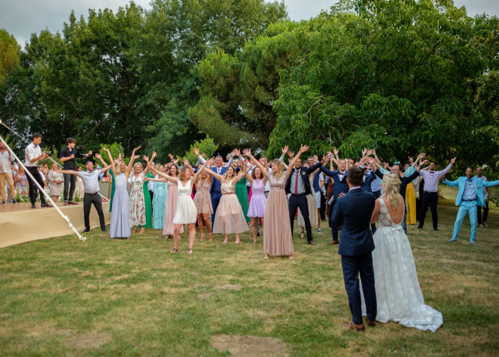 Flash mob mariage