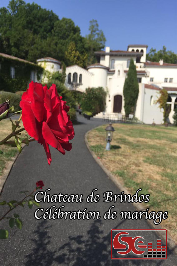 Rose château de Brindos juillet 2016 mariage au pays basque