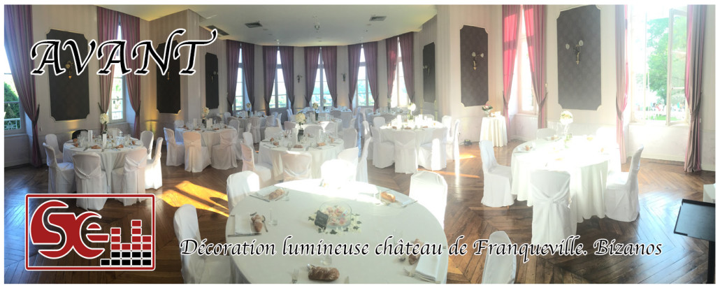 mariage. chateau franqueville