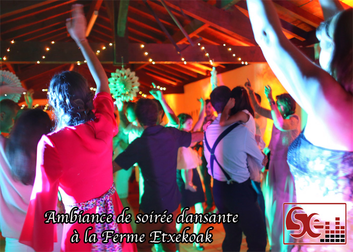 soiree dansante bergerie etxekoak pays basque domaine de reception dj djette sud evenements sonorisation wedding