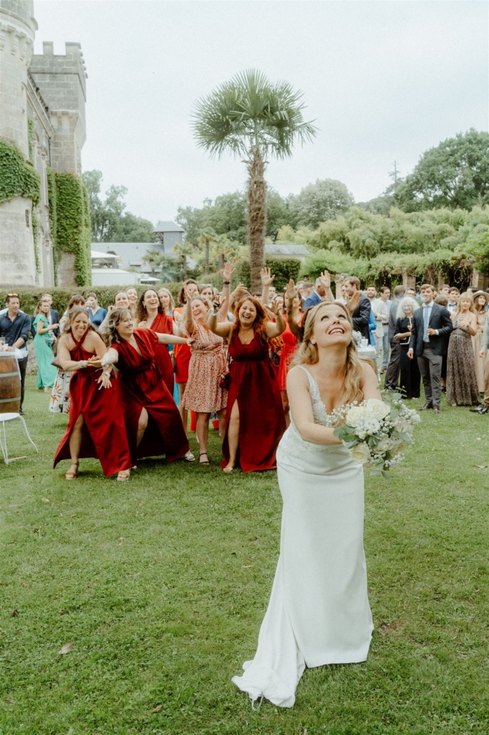 Lancer de bouquet Belle Epoque DJ